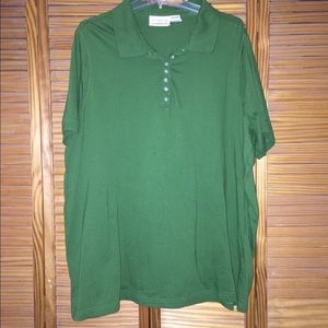 All American‎ Comfort Green Short Sleeve Top